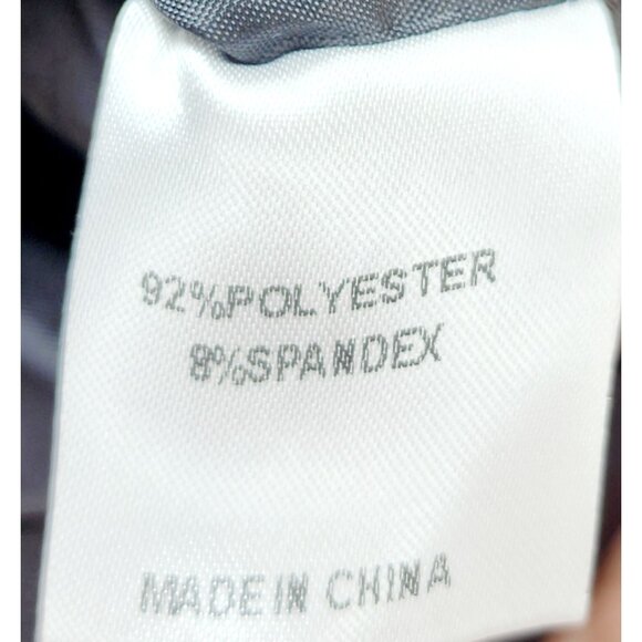 Merokeety Black Tailored Blazer Jacket   Womens Size S 2 Button Closure - Picture 13 of 13